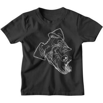 Dog Schnauzer Kinder Tshirt - Seseable