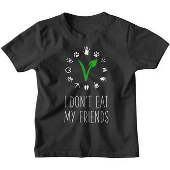 I Don't Eat My Friendsegan Kinder Tshirt - Geschenkecke