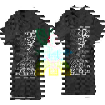 Drapeau Berbère Algérien Avec Symbole Yaz Amazigh Fière Tamazight Youth T-shirt - Cadeauxyz