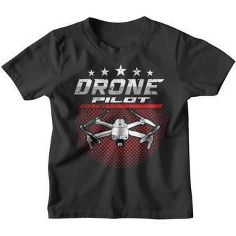 Drone Pilot Quadcopter Whoop Copter Pilot Drone Kinder Tshirt - Seseable