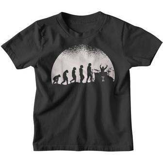 Drum Full Moon Evolution Drum Kit Kinder Tshirt - Seseable