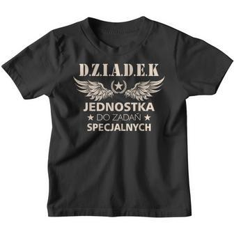 Dziadek Polish Grandpa Koszulka Dziadek Kinder Tshirt - Seseable