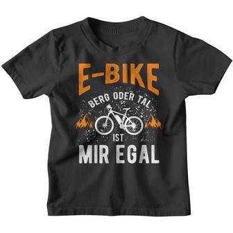 E-Bike Bicycle E Bike Electric Bicycle Man Slogan Kinder Tshirt - Seseable