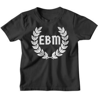 Ebm Electronic Body Music Old School Front Camiseta niño - Regaloses