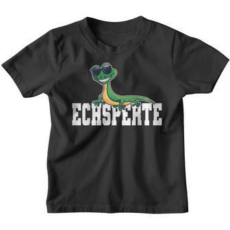 Echspertin Lizard Reptiles Kinder Tshirt - Seseable