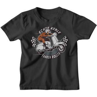 Echte Kerle Fahren Real Soccer Bunch For Hard And Two-Stro Kinder Tshirt - Seseable