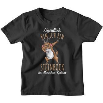 Eigentlich Bin Ich Ein Steinbock Kostüm Kinder Tshirt - Seseable