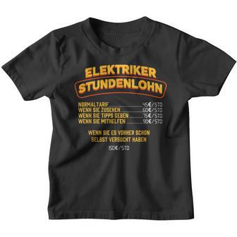 Elektroker Kinder Tshirt - Geschenkecke