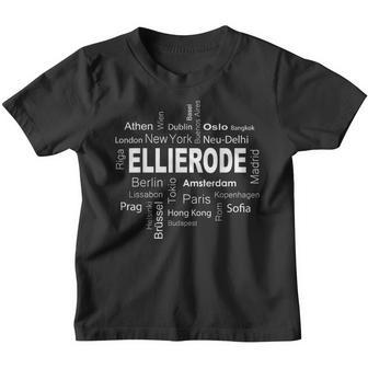 With Ellierode New York Berlin Ellierode Meine Hauptstadt Kinder Tshirt - Seseable