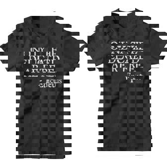 Epictetus Cita Sobre Educación Y Libertad Estoicismo Estoico Camiseta niño - Regaloses