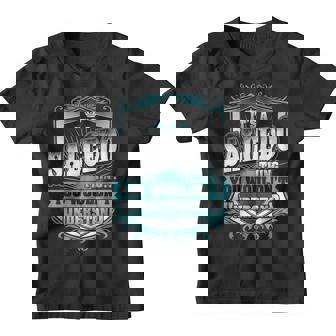 Es Una Cosa De Salcedo Que No Entenderías Nombreintage Camiseta niño - Regaloses