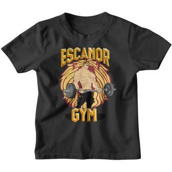 Escanor Gym Pride Kinder Tshirt - Seseable