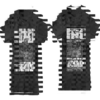 Estatua De Ángel Hard Techno Rave Camiseta niño - Regaloses