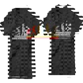 Evolución Del Hombre Dj Technoinilo Retrointage Música Camiseta niño - Regaloses