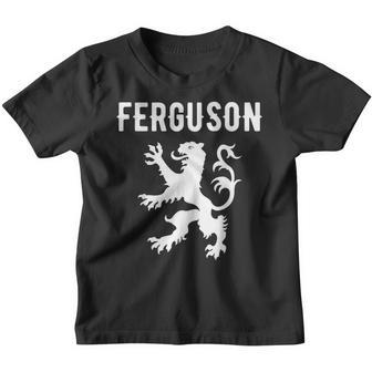 Ferguson Clan Scottish Family Name Scotland Heraldry Youth T-shirt - Seseable