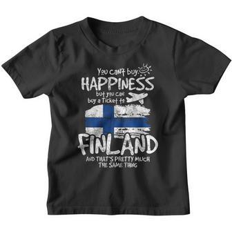 Finland Flags  For Finns Kinder Tshirt - Seseable