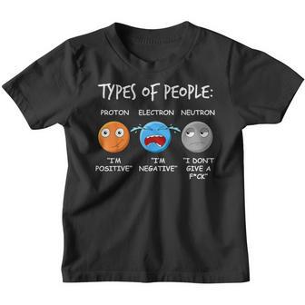 Física Ciencia Natural Electrón Neutrón Átomos Camiseta niño - Regaloses