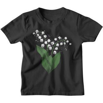 Fleur De Printemps Blanche Uet Aquarelle Fleurs Youth T-shirt - Cadeauxyz