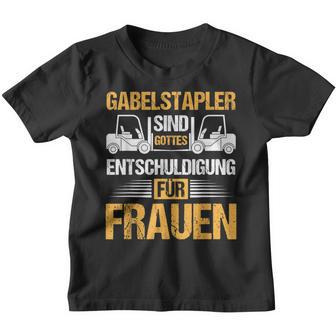 Forklift Forklift Forklift Driver Idea Motif Sayings Kinder Tshirt - Geschenkecke