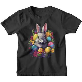 Frühling Ostern Karnickel Süßes Kaninchen Osterhase Motive Kinder Tshirt - Seseable
