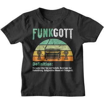 Funkgott Definition Spark Amateur Radio S Kinder Tshirt - Seseable