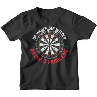 Dartboard Dart Kinder Tshirt - Seseable