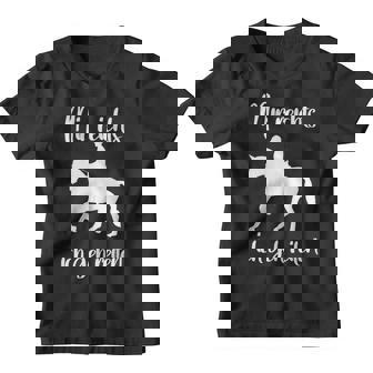Mir Reichts Ich Geh Reiten Pferdede Kinder Tshirt - Seseable