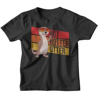 Vintage Hot Hotter Otter S Kinder Tshirt - Seseable