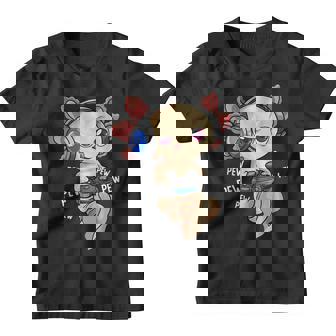 Gaming Axolotl Para Niños Y Jugadores -Ideojuego Kawaii Camiseta niño - Regaloses