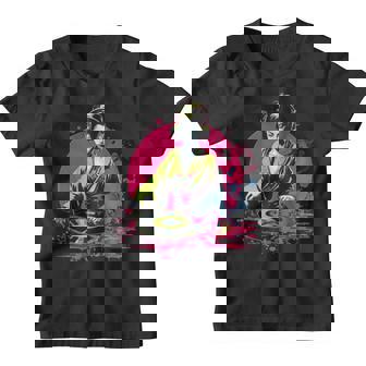 Geisha Dj Gráfico Geisha Japonésintage De Los Años 80 35 Camiseta niño - Regaloses