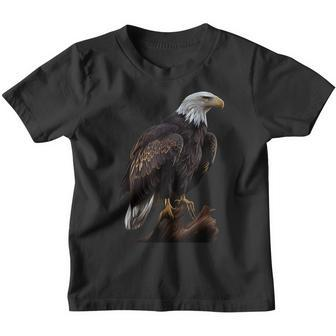 Genuine Eagle Sea Eagle Bald Eagle Polygon Eagle Kinder Tshirt - Seseable