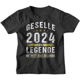 Geselle 2024 Gesellenprüfung Bestandene Ausbildung Kinder Tshirt - Seseable