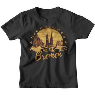 Souvenir Bremen Kinder Tshirt - Seseable