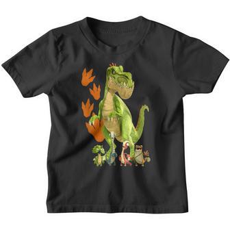 Gigantosaurus Giganto & 4 Boys' Dinosaur Kinder Tshirt - Geschenkecke