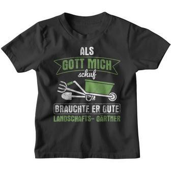 God Brauchte Good Landscaper Galabau Kinder Tshirt - Geschenkecke