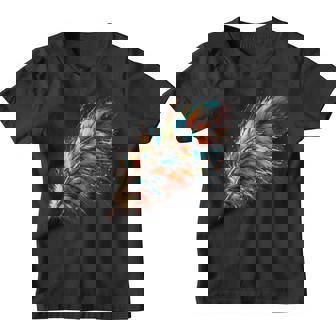 Graphique D'art Tribal Indien Indien Du Sud-Ouest De Plumes Youth T-shirt - Cadeauxyz