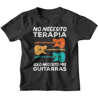Guitarrista Divertido Guitarra Sólo Necesito Mis Guitarras Camiseta niño - Regaloses