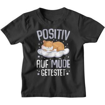 Hamster Positiv Auf Müde Tested Kinder Tshirt - Seseable