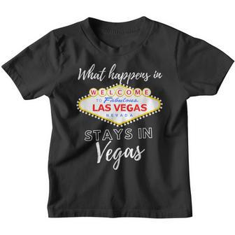 What Happens In Vegas Sin City Las Vegas Kinder Tshirt - Seseable