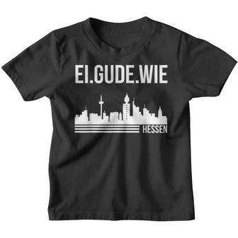 Hessen Frankfurt Skyline Set Kinder Tshirt - Seseable