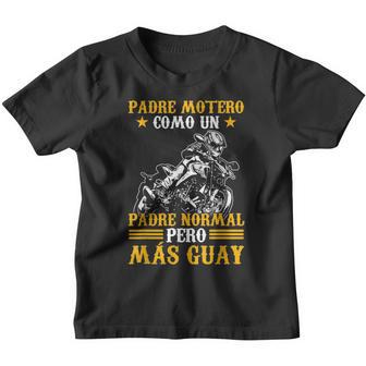 Hombre Motorista Moto Un Padre Más Guay Día Del Padre Motero Camiseta niño - Regaloses
