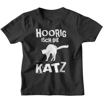 Hoorig Isch Die Katz Fasnet Kinder Tshirt - Seseable