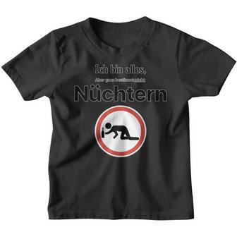 Ich Bin Nüchtern Alkohol Kinder Tshirt - Geschenkecke