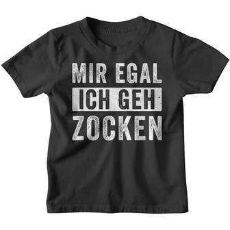 Ich Geh Zocken Für Gamer Gaming Kinder Tshirt - Seseable