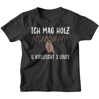 Ich Mag Holz & Mayber 3 Leute Carpenter Kinder Tshirt - Seseable