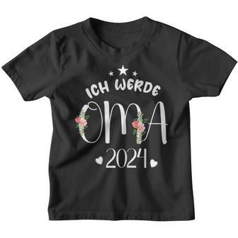 Ich Werde Oma 2024 Ich Werde Die Beste Oma Der Welt 2024 Kinder Tshirt - Geschenkecke