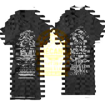 Idee Cadeau Homme Mecanique Mécanicien Garage Mécano Youth T-shirt - Cadeauxyz