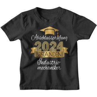 Industriemechaniker Prüfung Bestanden Ausgelernt Ausgelern Kinder Tshirt - Seseable