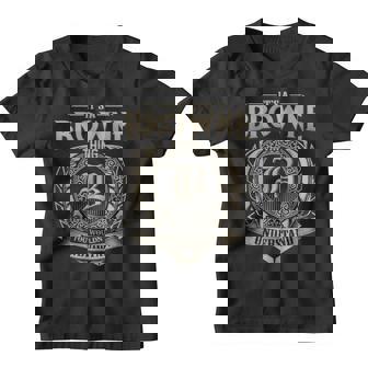 It's A Browne Thing You Wouldn't Understand Name Vintage Youth T-shirt | Seseable UK