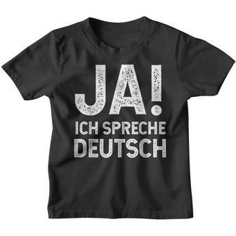 Ja Ich Spreche German Kinder Tshirt - Seseable